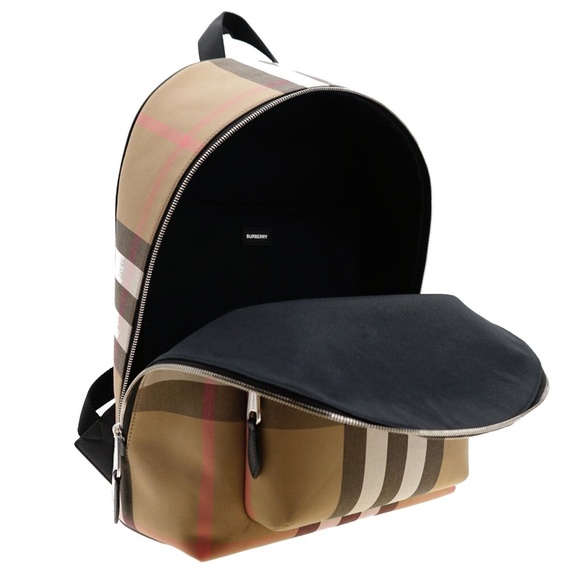 Burberry Jeff Backpack Check Canvas New main image 6